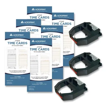 TXP300 Accessory Bundle, Bi-Weekly/Weekly, Two Sides, 3.5 x 7.5
