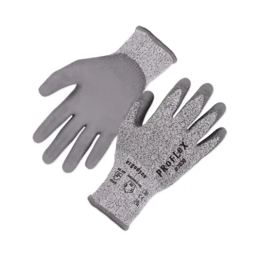 ProFlex 7030 ANSI A3 PU Coated CR Gloves, Gray, X-Large, Pair, Ships in 1-3 Business Days