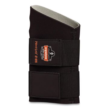 ProFlex 675 Ambidextrous Double Strap Wrist Support, Large, Fits Left/Right Hand, Black, Ships in 1-