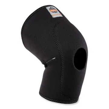 ProFlex 615 Open Patella Anterior Pad Knee Sleeve, Medium, Black, Ships in 1-3 Business Days
