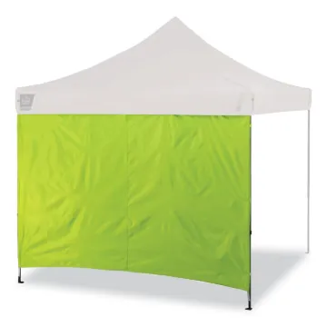 Shax 6098 Pop-Up Tent Sidewall, Single Skin, 10 ft x 10 ft, Polyester, Lime, Ships in 1-3 Business D