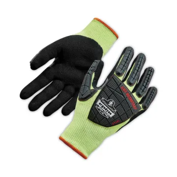 ProFlex 7141 ANSI A4 DIR Nitrile-Coated CR Gloves, Lime, Medium, 72 Pairs/Pack, Ships in 1-3 Busines