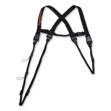 Squids 3132 Barcode Scanner Lanyard Harness, X-Large: 23" Arm Strap, 46" Lanyard Strap, Black, Ships