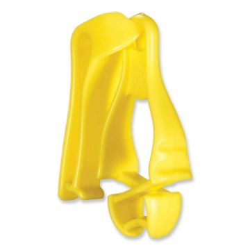 Squids 3405 Belt Clip Glove Clip Holder, 1 x 1 x 6, Acetal Copolymer, Lime, Ships in 1-3 Business Da