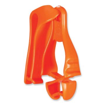 Squids 3405 Belt Clip Glove Clip Holder, 1 x 1 x 6, Acetal Copolymer, Orange, Ships in 1-3 Business