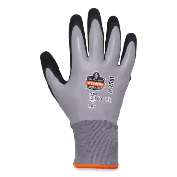 ProFlex 7501 Coated Waterproof Winter Gloves, Gray, 2X-Large, Pair, Ships in 1-3 Business Days