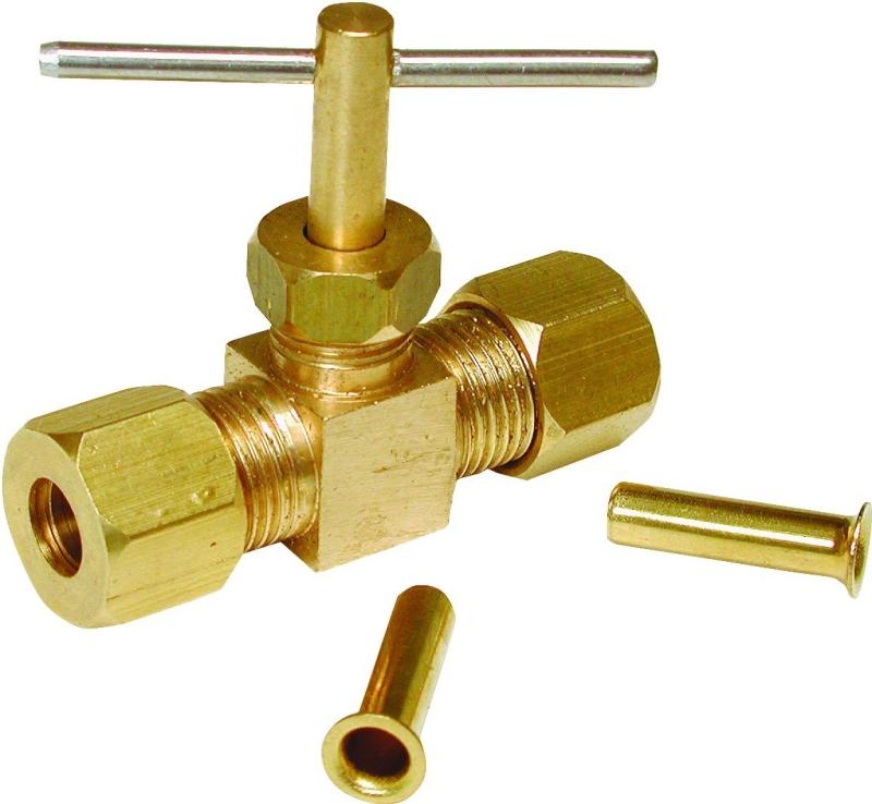Curated visual reference: Gallery Detail: Dial 9406 Compression Needle Valve Straight Brass For Evaporative