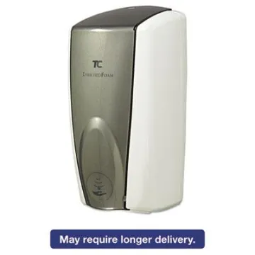 AutoFoam Touch-Free Dispenser, 1,100 mL, 5.2 x 5.25 x 10.9, White/Gray Pearl