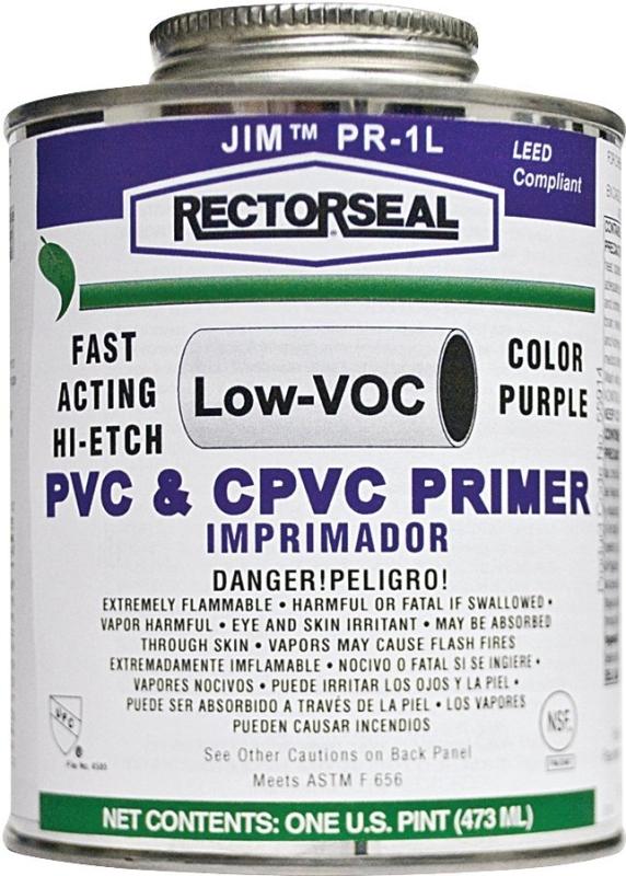 RECTORSEAL 55914 Hi-Etch Primer, Liquid, Purple, 1 pt | Plastic Express ...