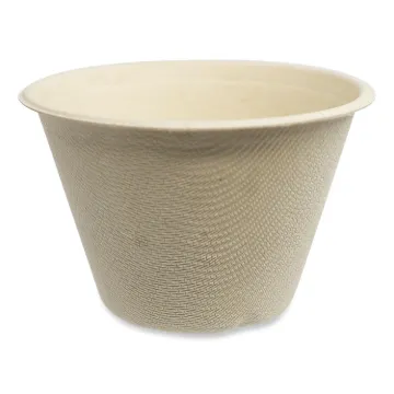 Fiber Cups, 4 oz, 2.9" Diameter x 2.1"h, Natural, 1,000/Carton