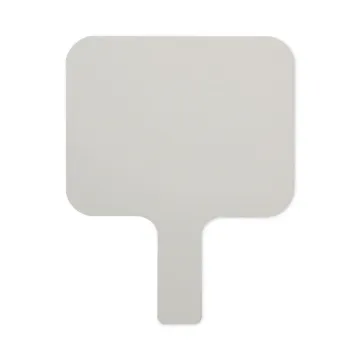 Dry Erase Paddle, 9.75 x 8, White Surface, 12/Pack