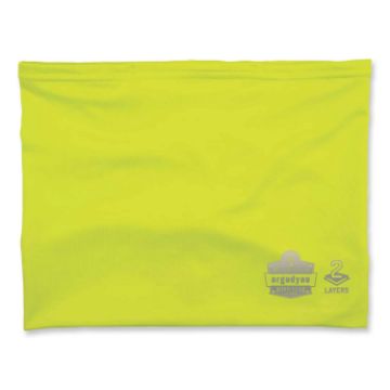 Chill-Its 6489 2-Layer Cooling Performance Knit MultiBand, Polyester/Spandex, 2XL/3XL, HiVis Lime, S