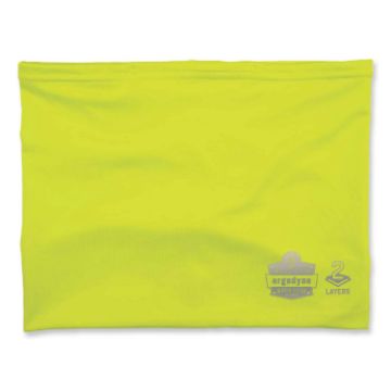 Chill-Its 6489 2-Layer Cooling Performance Knit Multi-Band, Polyester/Spandex, L/XL, Hi-Vis Lime, Sh
