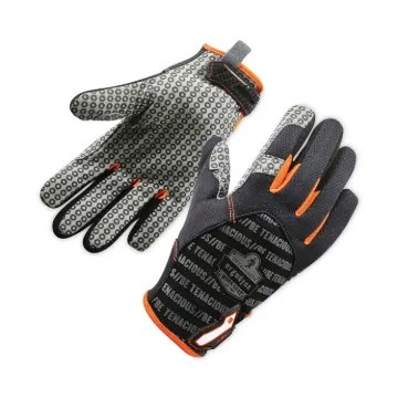ProFlex 821 Smooth Surface Handling Gloves, Black, Large, Pair, Ships in 1-3 Business Days