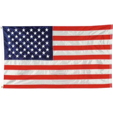 Indoor/Outdoor U.S. Flag, 96" x 60", Nylon