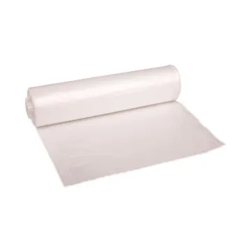 High Density Industrial Can Liners Coreless Rolls, 33 gal, 16 microns, 33 x 40, Natural, 25 Bags/Rol