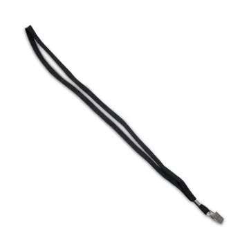 Deluxe Safety Lanyards, Clip Style, 36" Long, Black, 24/Box (MINIMUM ORDER QUANTITY IS 1 CT OR 25 BX