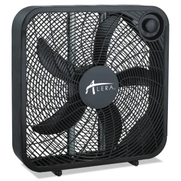 3-Speed Box Fan, Black