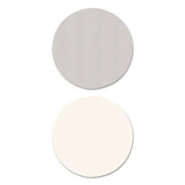 Reversible Laminate Table Top, Round, 35 3/8w x 35 3/8d, White/Gray