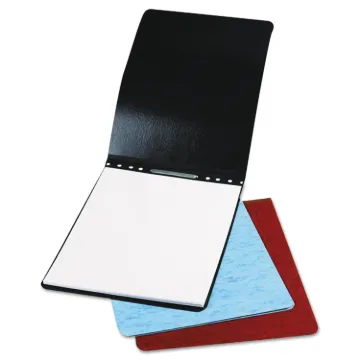 PRESSTEX Report Cover with Tyvek Reinforced Hinge, Top Bound, Two-Piece Prong Fastener, 2" Capacity,