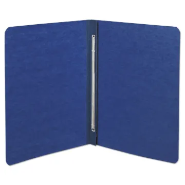 PRESSTEX Report Cover with Tyvek Reinforced Hinge, Side Bound, Two-Piece Prong Fastener, 3" Capacity