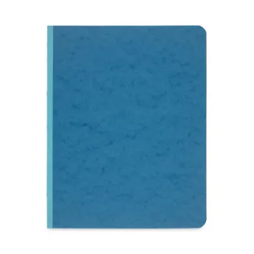 Pressboard Report Cover with Tyvek Reinforced Hinge, Two-Piece Prong Fastener, 3" Capacity, 8.5 x 11