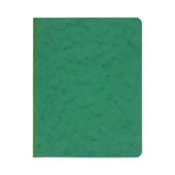 Pressboard Report Cover with Tyvek Reinforced Hinge, Two-Piece Prong Fastener, 3" Capacity, 8.5 x 11