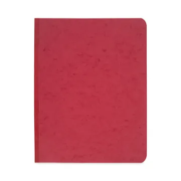 Pressboard Report Cover with Tyvek Reinforced Hinge, Two-Piece Prong Fastener, 3" Capacity, 8.5 x 11