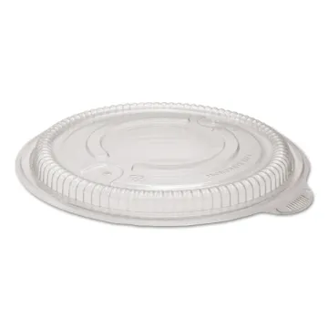 MicroRaves Incredi-Bowl Lid, For 48 oz Bowl, 8.5" Diameter x0.63"h, Clear, 150/Carton