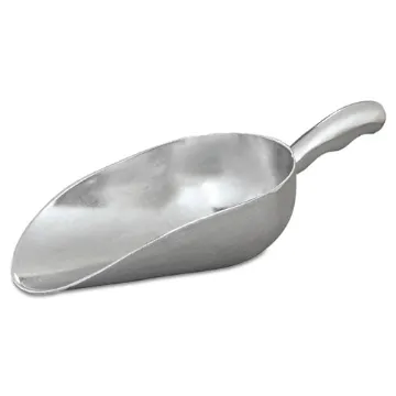 Cast Aluminum Ice Scoop, 6", 12 oz