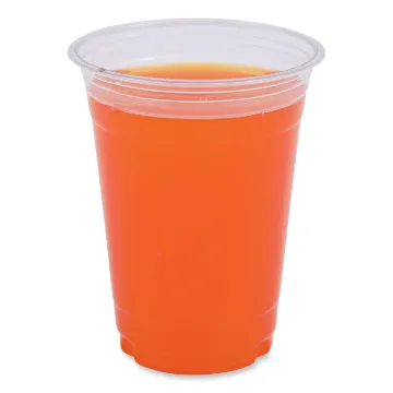 Clear Plastic Cold Cups, 16 oz, PET, 20 Cups/Sleeve, 50 Sleeves/Carton
