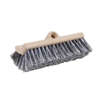 Dual-Surface Vehicle Brush, 10" Long, Brown