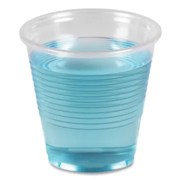 Translucent Plastic Cold Cups, 5 oz, Polypropylene, 100/Pack