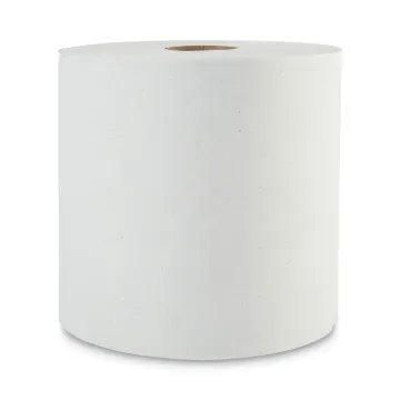 Boardwalk Green Universal Roll Towels, Natural White, 8"x800ft, 6 Rolls/Carton