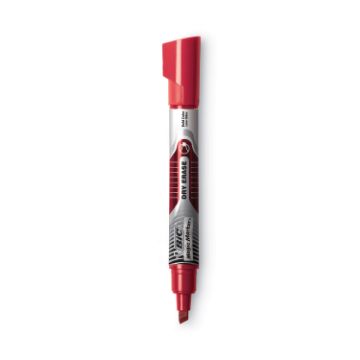 Intensity Tank-Style Advanced Dry Erase Marker, Broad Chisel Tip, Red, Dozen