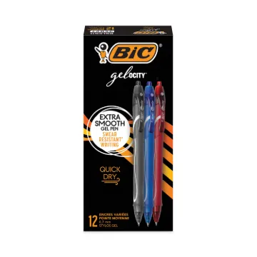 Gel-ocity Quick Dry Retractable Gel Pen, 0.7mm, Assorted Ink/Barrel, Dozen