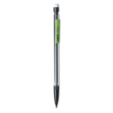 Xtra Smooth Mechanical Pencil, 0.7 mm, HB (#2.5), Black Lead, Clear Barrel, Dozen
