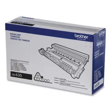 DR630 Drum Unit, 12,000 Page-Yield, Black