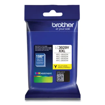 LC3029Y INKvestment Super High-Yield Ink, 1500 Page-Yield, Yellow