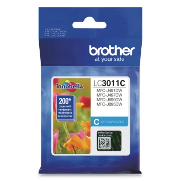 LC3011C Ink, 200 Page-Yield, Cyan