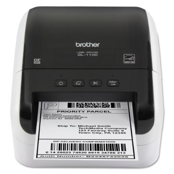 QL-1100 Wide Format Professional Label Printer, 69 Labels/min Print Speed, 6.7 x 8.7 x 5.9
