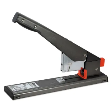 Antimicrobial 215-Sheet Extra Heavy-Duty Stapler, 215-Sheet Capacity, Black (MINIMUM ORDER QUANTITY