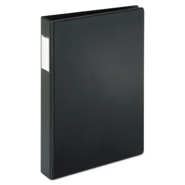 Legal Slant D Ring Binder, 3 Rings, 1" Capacity, 14 x 8.5, Black
