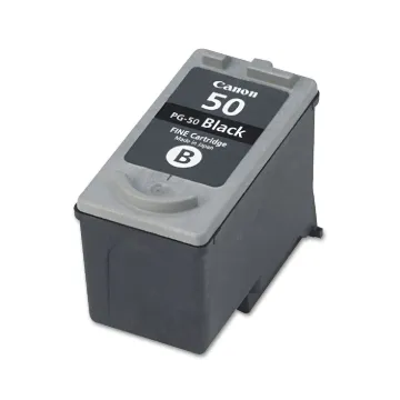 PG50 (PG-50) High-Yield Ink, 300 Page-Yield, Black