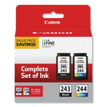 1287C006 (CL-244; PG-243BK) Ink, Black/Color