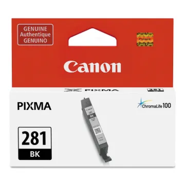 2091C001 (CLI-281) ChromaLife100+ Ink, 750 Page-Yield, Black