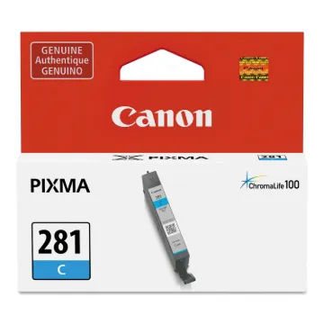 2088C001 (CLI-281) ChromaLife100+ Ink, 259 Page-Yield, Cyan
