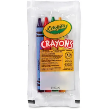 CRAYONS,CELLO PACK,4CT, Minimum order quantity - 1 CT