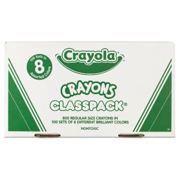 Crayola 8-Color Classpack Crayons
