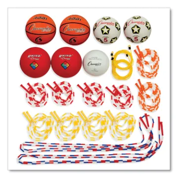 ASSTD PLAYGROUND BALLS & JUMP ROPE